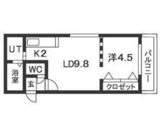 ガーデンテラスの物件間取画像